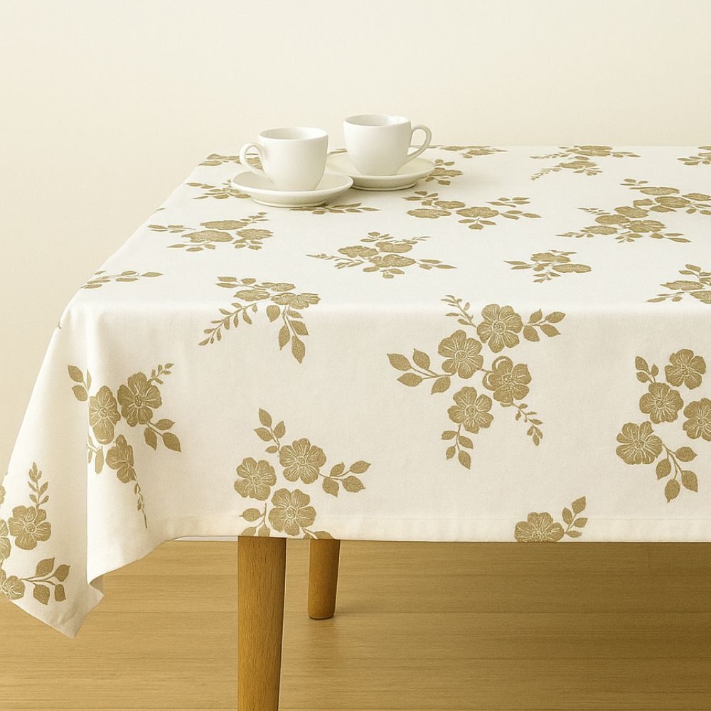 Floral Printed Tablecloth